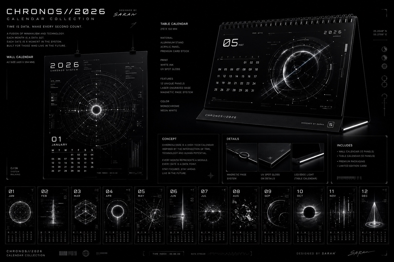Chronos//2026 Calendar