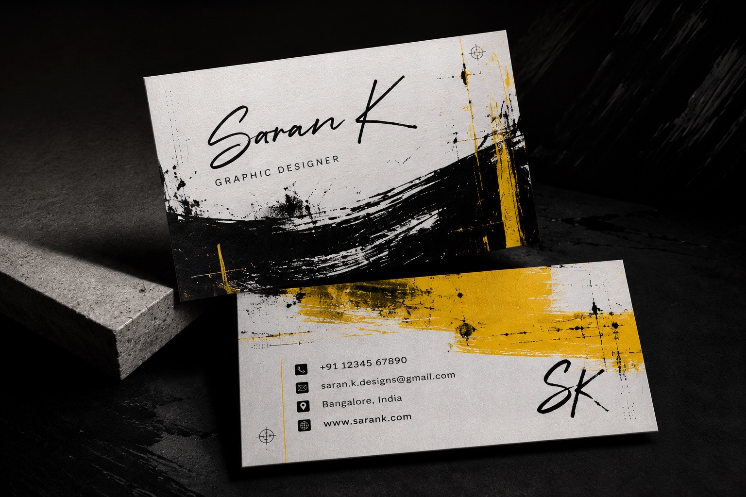 Ink Brush Card
