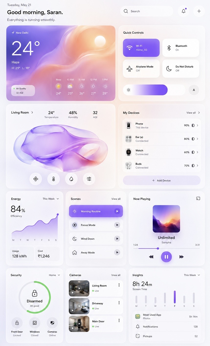 Smart Home Dashboard